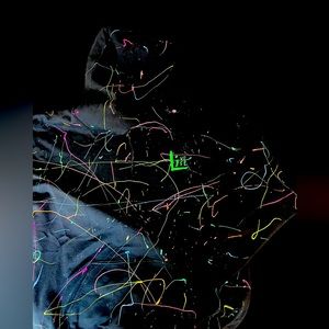 Adult hoodie XL. Handmade design.